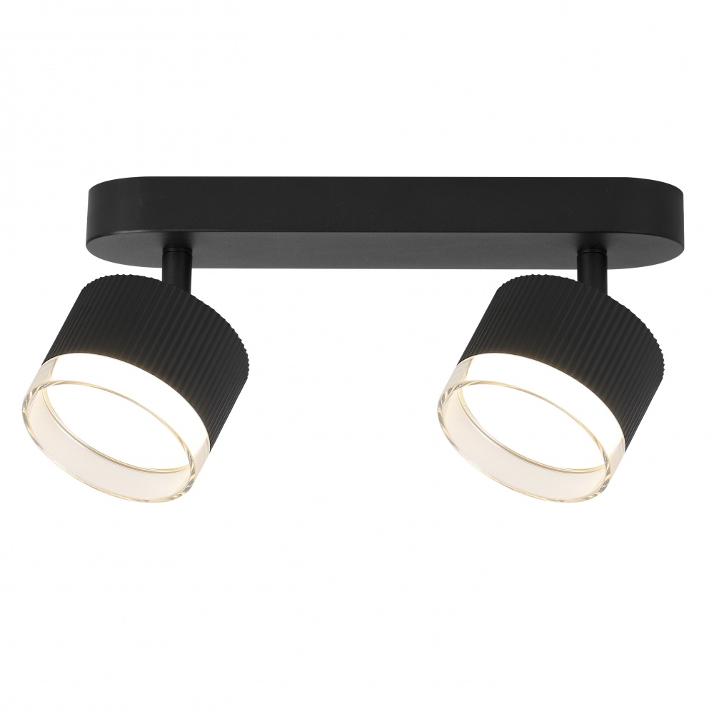 Спот Eurolamp Onyx 2xGX53 чорний WS2-GX53(black)GL