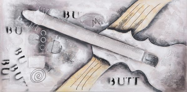 Репродукция Гитара 60x120 см 