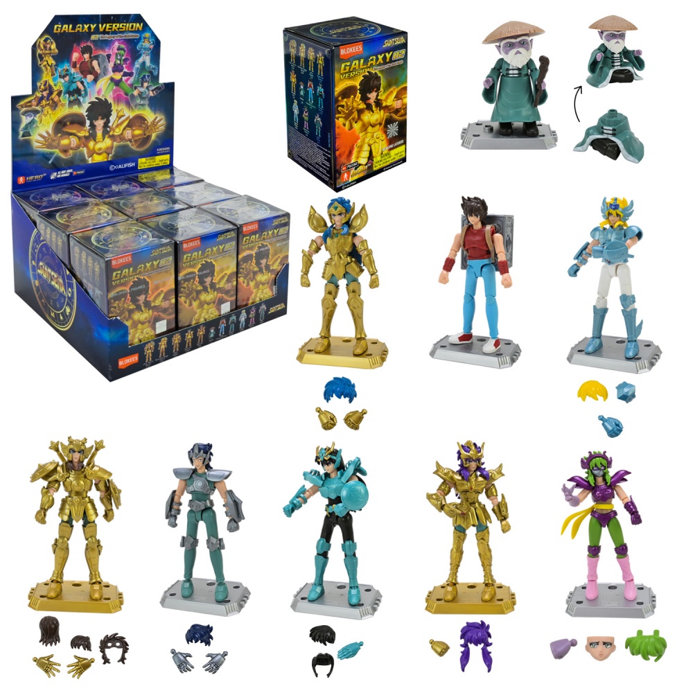 Фігурка-конструктор Blokees Saint Seiya GALAXY серія 2 (9 видів) 75032