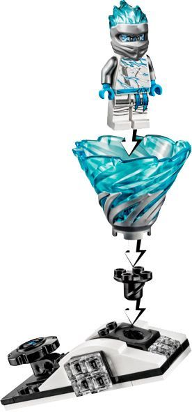 Конструктор LEGO Ninjago Удар спин-джитсу – Зейн 70683