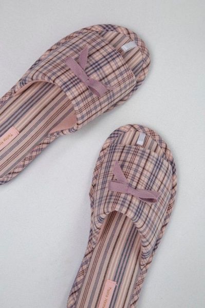 Тапки домашние Twins HS р. 40 сиреневый с розовым 