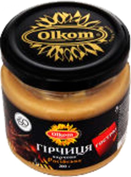 Горчица Олком ™ Российская 200 гр