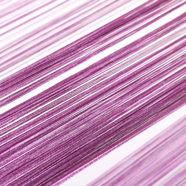 Штора-нитки Темно-фіолетовий 300x280 см La Nuit