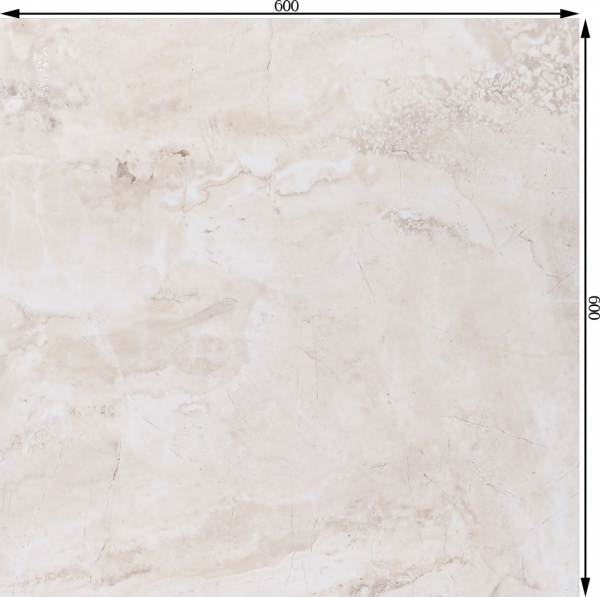 Плитка Cifre Аміра бейге брілло 60x60 