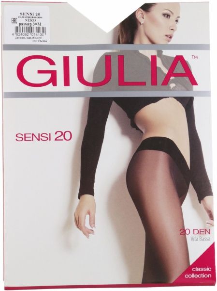 Колготки Giulia Sensi 20 den р. 3 черный 