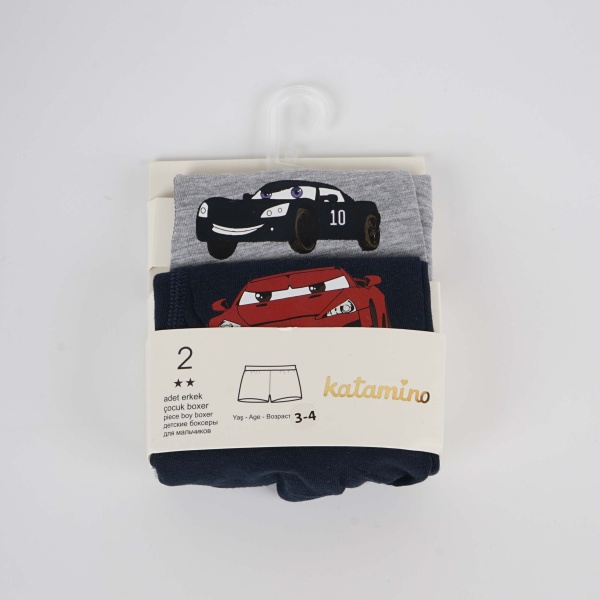 Набор трусов для мальчика KATAMINO K128129 2 шт. р.93 темно-синий/серый 