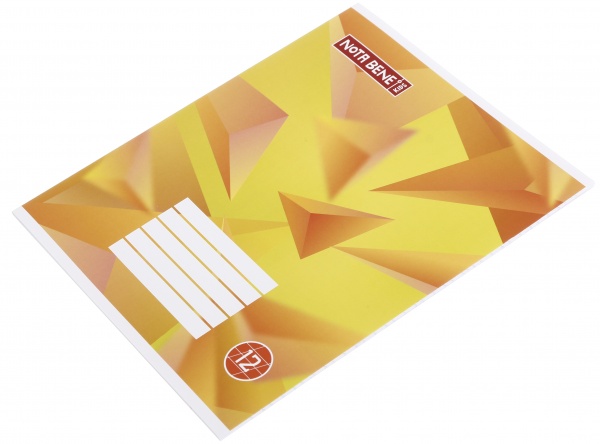 Тетрадь 12 листов коса линия 2023_1 Nota Bene