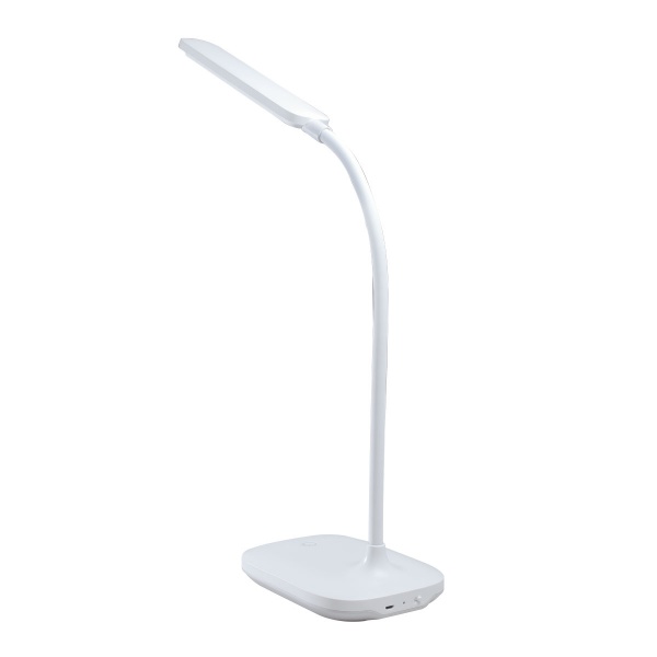 Настольная лампа PLATINET LED 6728 5W 3700-4200К 1x5 Вт белый 