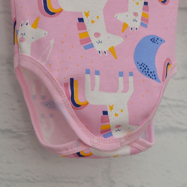 Боди детское для девочки Blanka Единорожка р.80 розовый 110126 