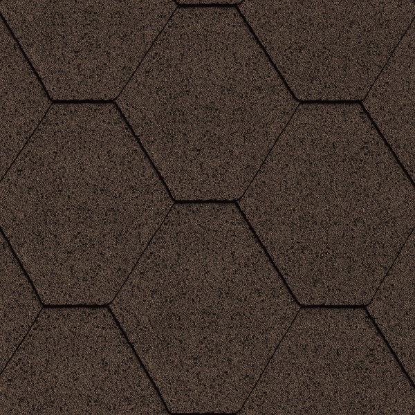 Битумная черепица MATIZOL® RESIDENCE сотая коричневая 3 кв.м