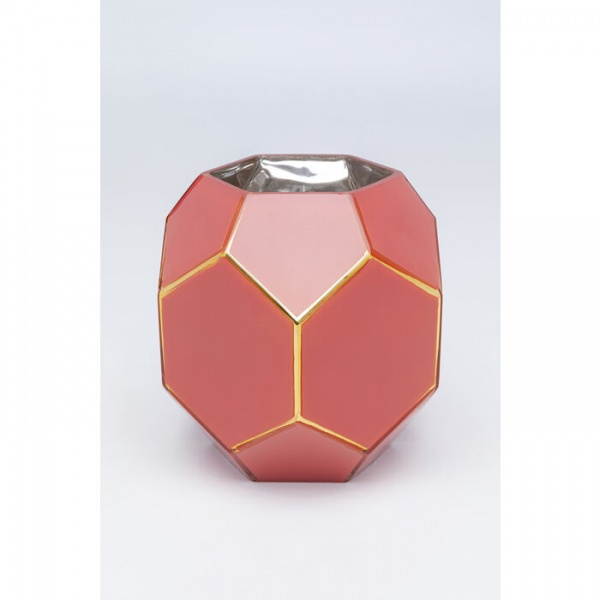 Ваза KARE Design Art Pastel 17 см красная 