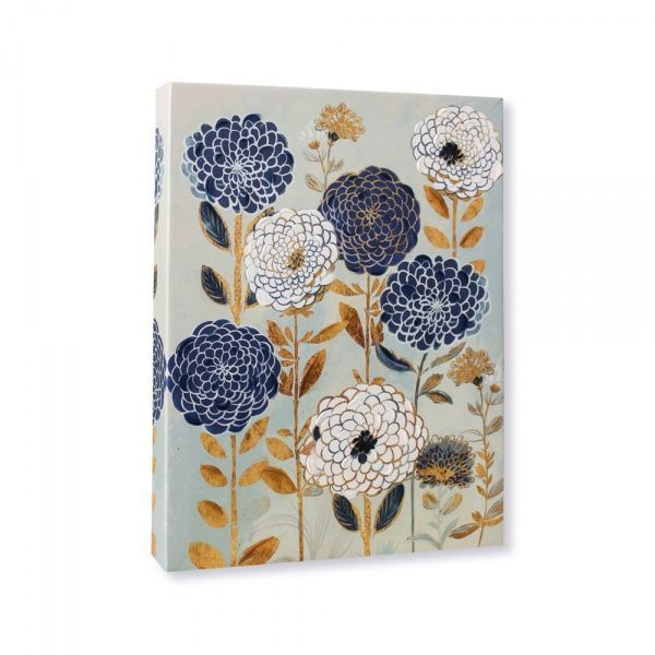 Репродукция на холсте Георгины 30x40 см 