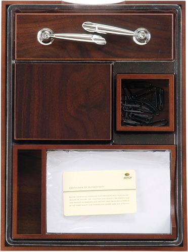 Набор настольный деревянный bestar 5 предметов орех 5144FDX