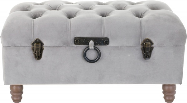 Скриня-пуф Shic S світло-сірий 71,5х37х36,5 см 