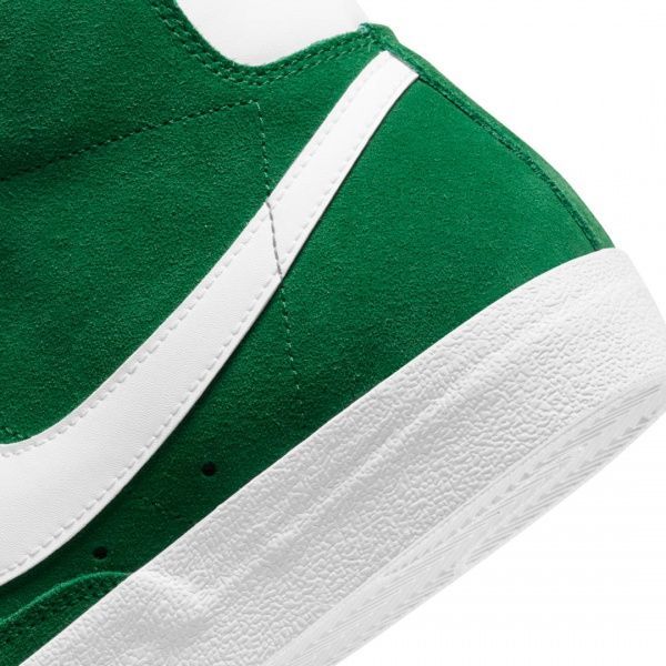 Кроссовки Nike Blazer Mid '77 Suede CI1172-301 р.US 12 бело-зеленый