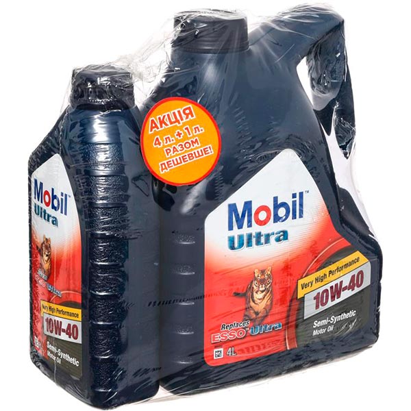 Моторное масло Mobil 10W-40 5 л