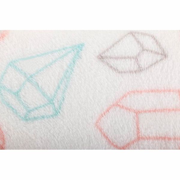 Плед Flannel Diamonds 127x152 см світло-бежевий La Nuit 