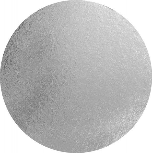 Підкладка для торту 30,5х0,2 см срібло