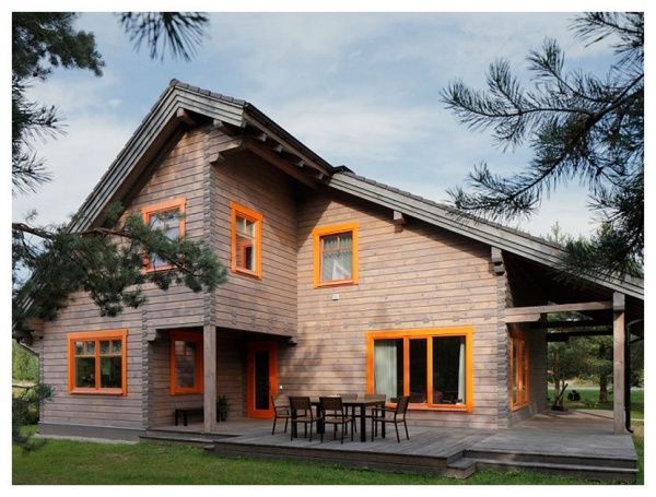 Лазурь Bionic House лессирующая универсальная Aqua Color UV protect вишня шелковистый мат 0,8 л