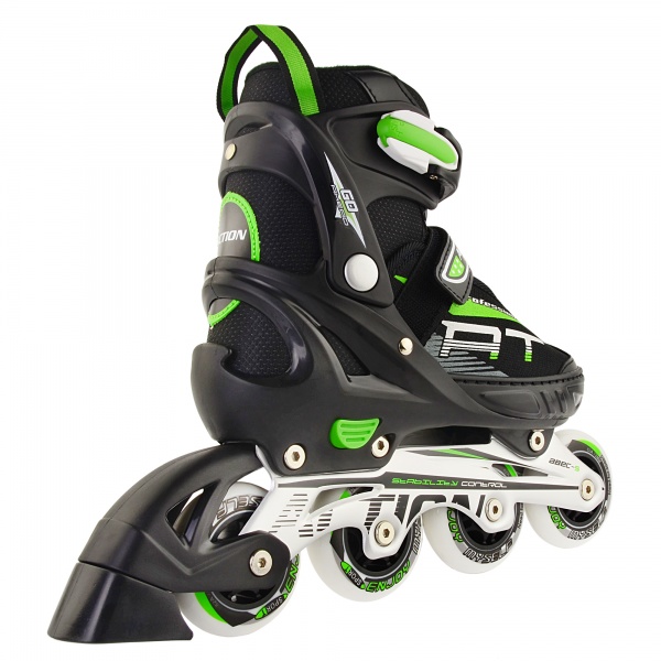 Роликові ковзани Action Chris PW-153B-5-1/Green/33-36