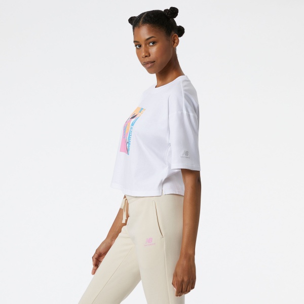 Футболка New Balance WT21510WT р.S білий