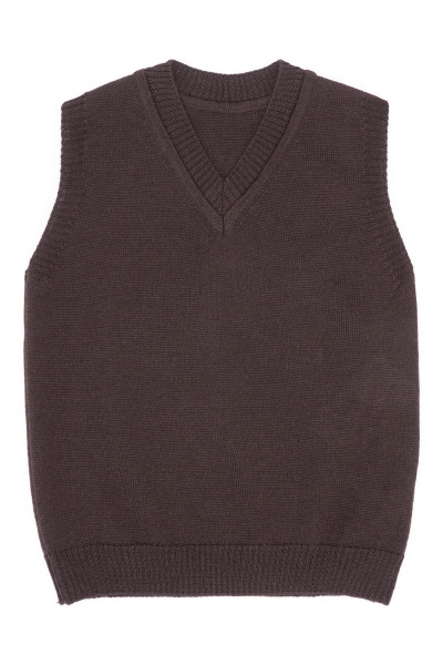 Жилет унисекс ТМ Софія р.134–140 коричневый 523-2 