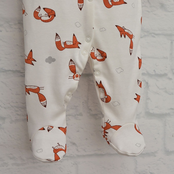 Человечек унисекс Blanka Лисички р.74 бежевый 110128 