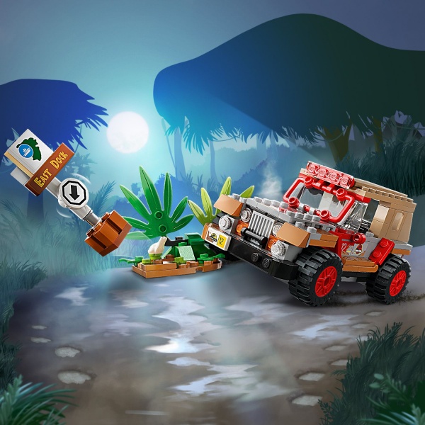 Конструктор LEGO Jurassic World Засада дилофозавра 76958