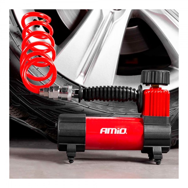 Компресcор автомобильный AMiO 12V HQ ACOMP-05 (02179)