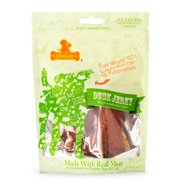 Снеки Yalute Foods утка и яблоко 100 г