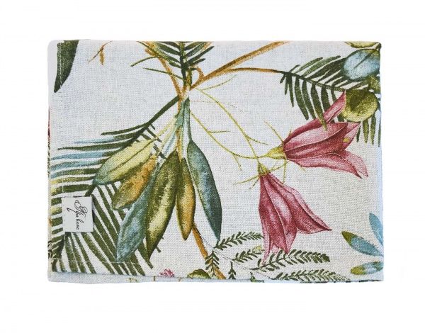 Серветка Прованс Villa квіти 35x45 см бежевий із малюнком 