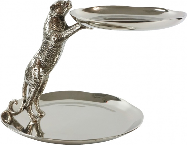 Блюдо для подачі двояурусне Crazy Tiger 38 х 38 х 33 см (5133) HOFF 