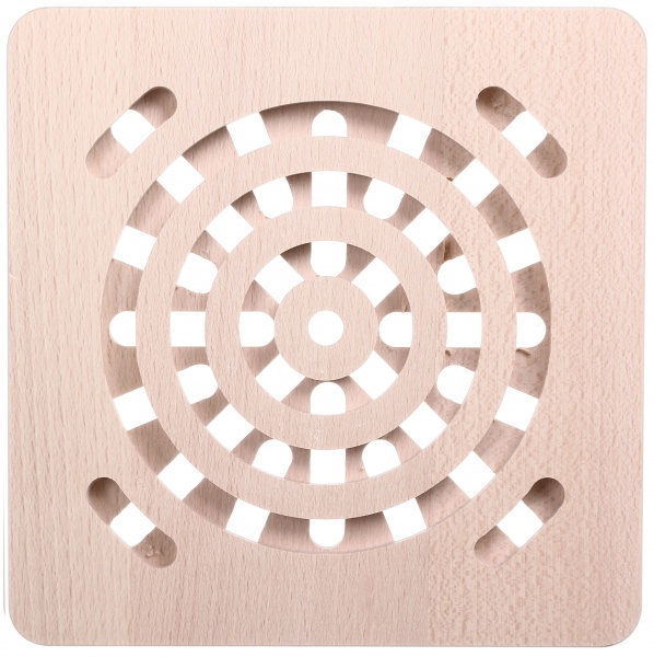 Підставка під гаряче квадратна дерево D006 Fackelmann