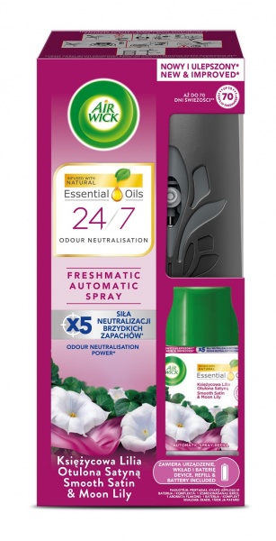 Автоматический освежитель воздуха Air Wick Freshmatic Нежность шелка и лилии 250 мл