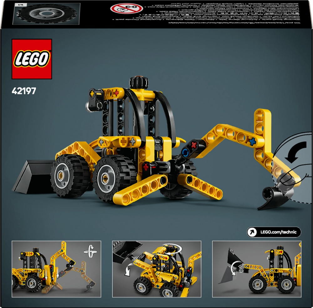 Конструктор LEGO Technic Экскаватор-погрузчик 42197