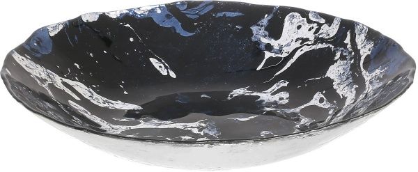 Блюдо глибоке Moon 40 см індіго/чорне Decor Cam 