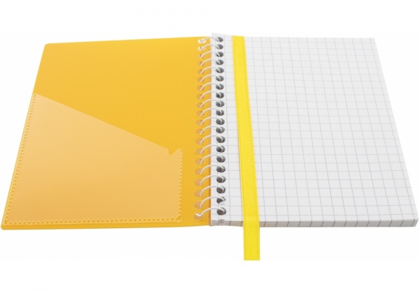 Блокнот А6 спираль 60 листов ячейка E20249 Economix