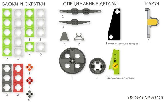 Конструктор Twickto Farm 1 15073825