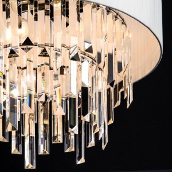 Люстра подвесная Strotskis Amantea 6x40 Вт E14 хром 10106/6 (хром) 