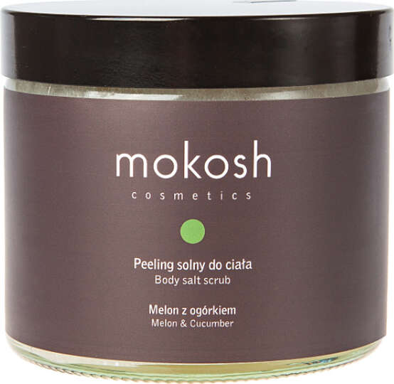 Скраб для тела солевой Mokosh Дыня и огурец 300 г