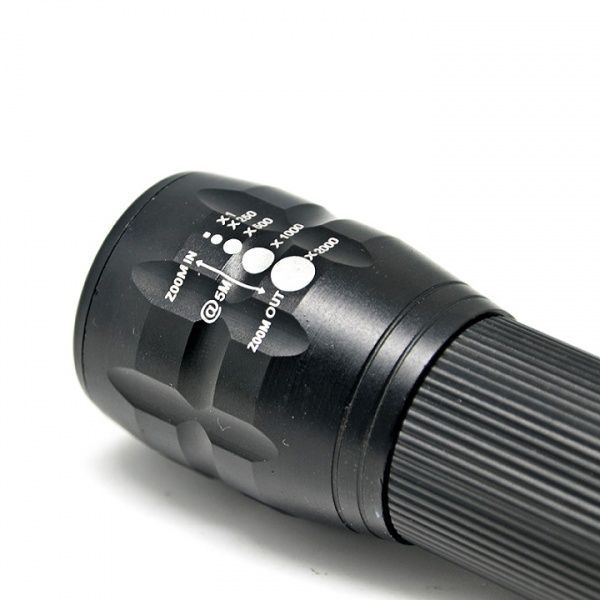 Фонарик Treker LP-8026 черный