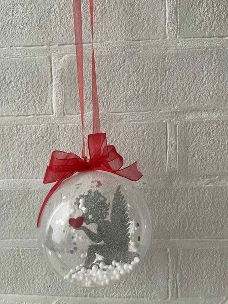 Украшение Гулівер Країна Шар Ангел-хранитель 10 см