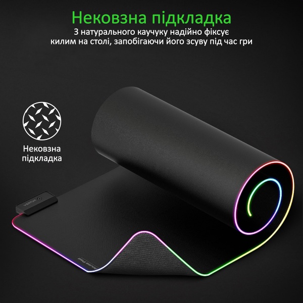 Ігрова поверхня Vertux SwiftPad-XL Black (swiftpad-xl.black) 