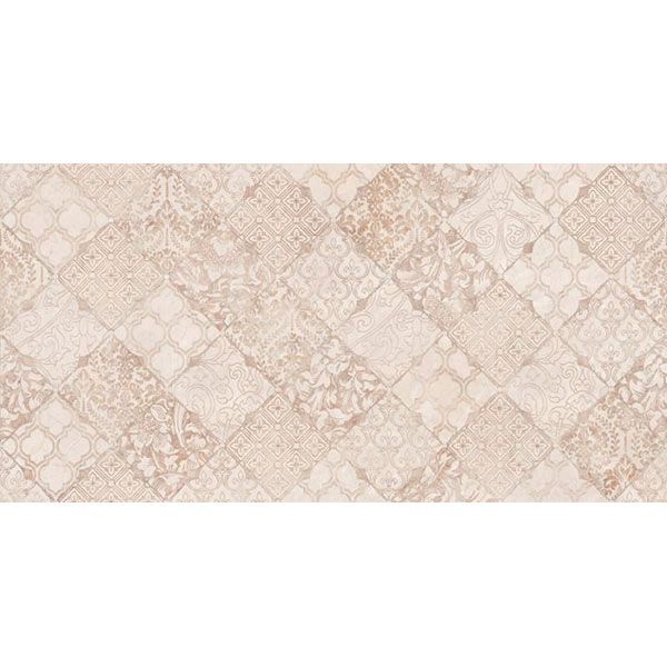 Плитка Allore Group Crema Marfil Intarsia W\DEC M NR Glossy 31x61 