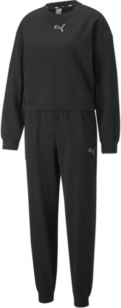 Спортивний костюм Puma Loungewear Suit TR 84745801 р. XL чорний