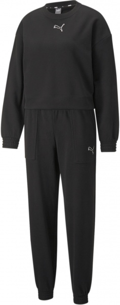 Спортивний костюм Puma Loungewear Suit TR 84745801 р. XL чорний