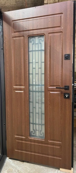 Дверь входная Мавіс дуб бронзовый 2050x960 мм левая