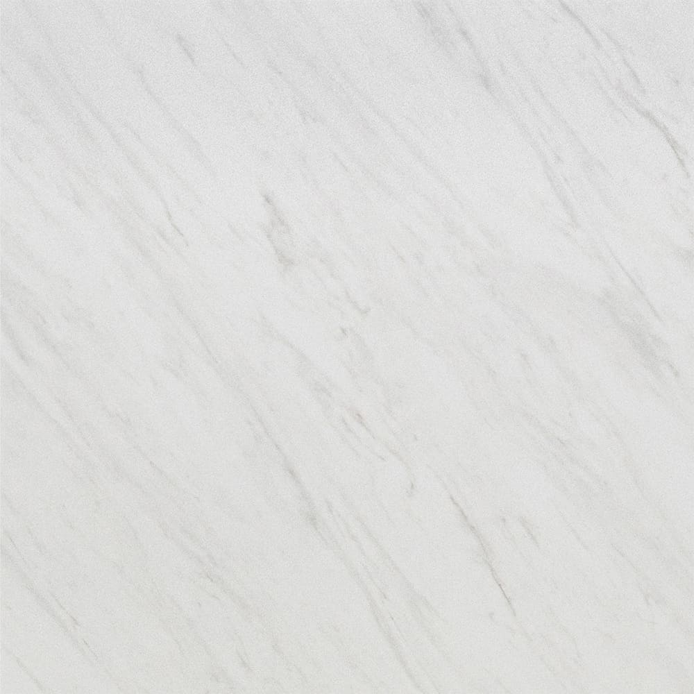 Панель декоративная из ПВХ белый мрамор 600х600х3 мм