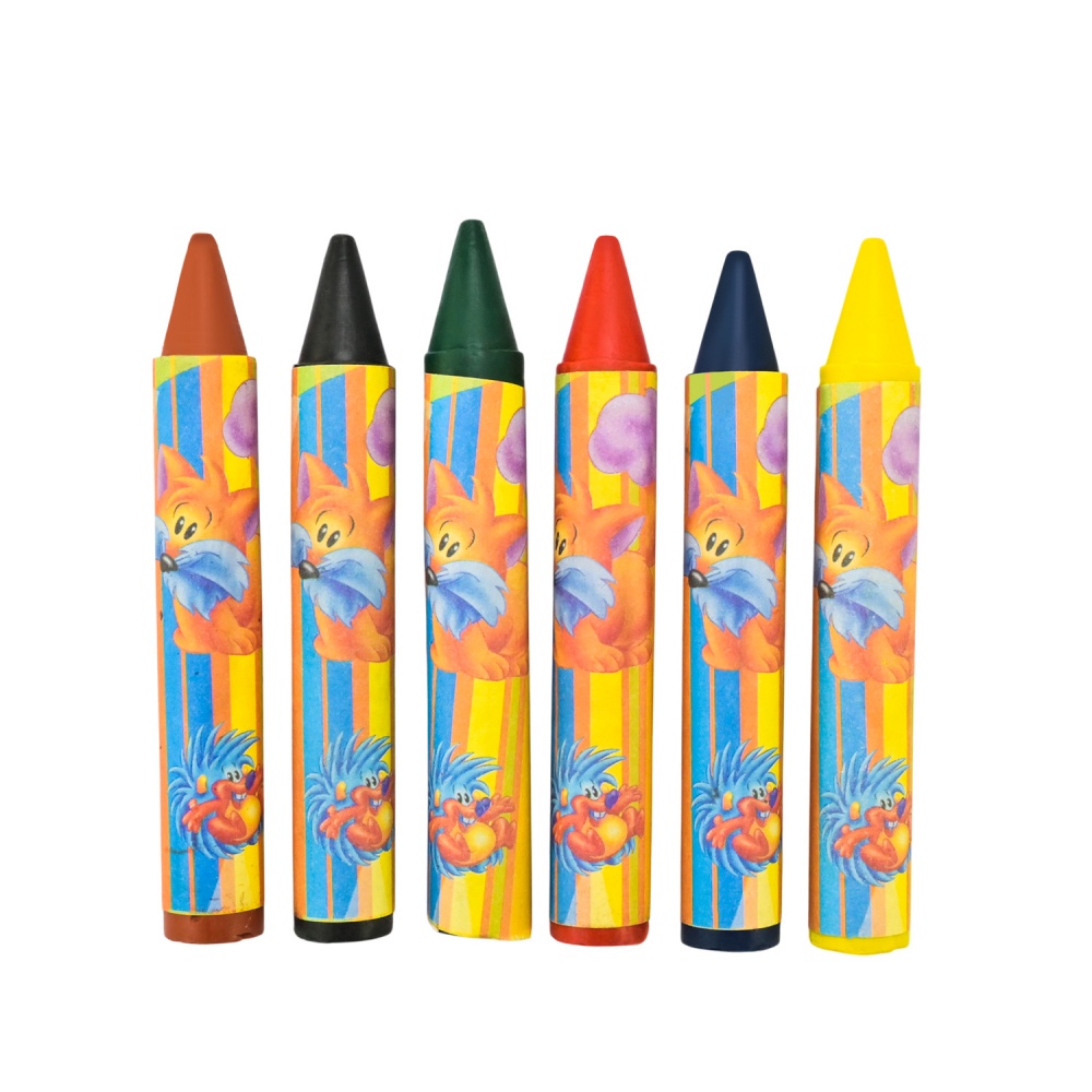 Набір воскової крейди Shantou 6 кольорів CE150420