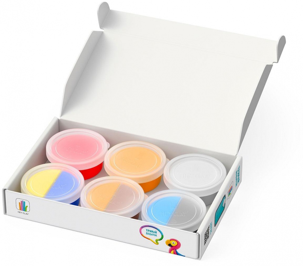 Набор пластилина Lipaka Птицы Попугай ара фазан голубь 60025-UA01